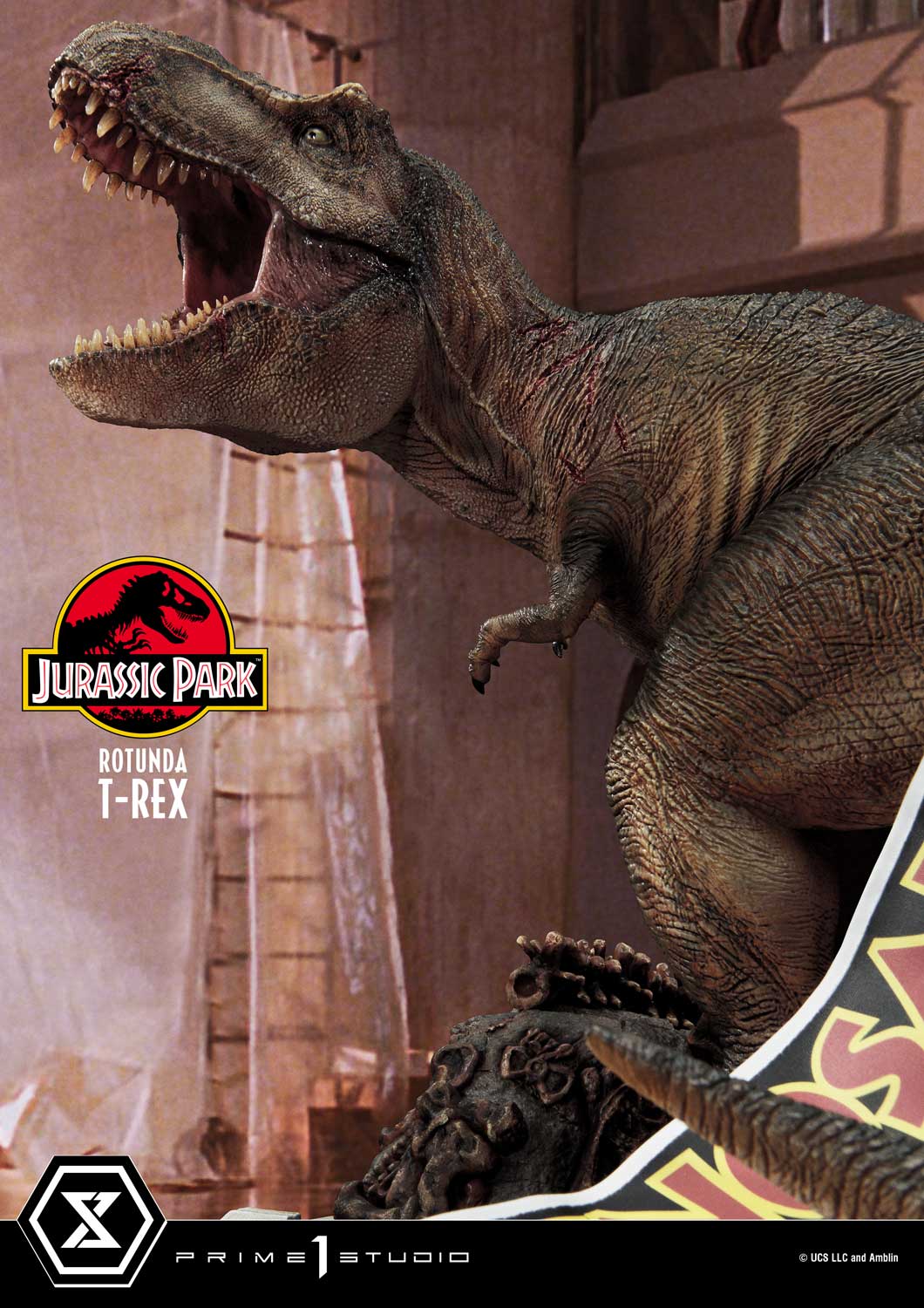 Figurine Rotunda T-Rex, Figurine Jurassic Park