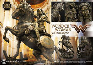 Wonder Woman on Horse Gold
