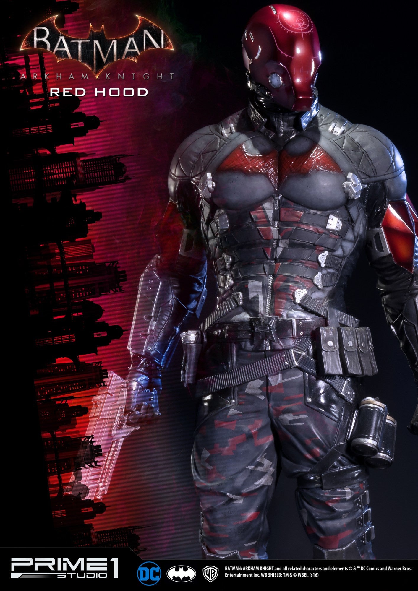 Institut smid væk ankomst Arkham Knight Red Hood - Symbiote Private Collection